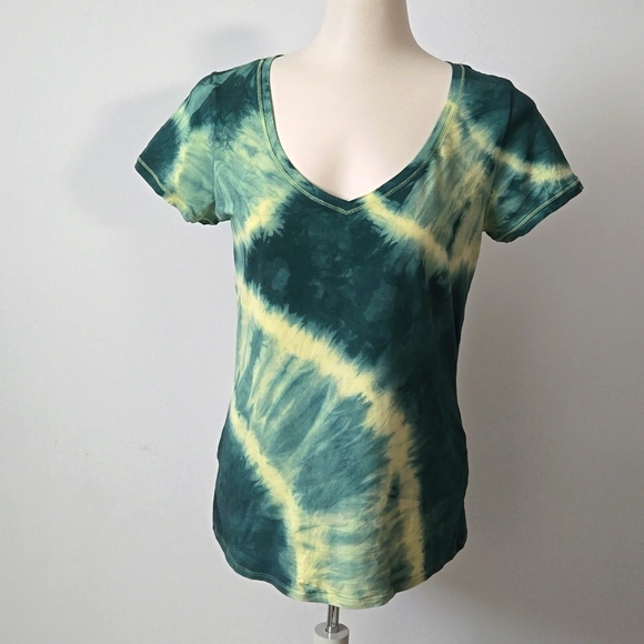 Refashioned Tie Dyed Boho T-shirt (M/L) - Picture 2 of 6